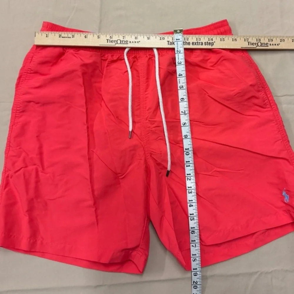 Polo Ralph Lauren Mens Large Swim Trunks‎ Mesh Lined Board Shorts Costal